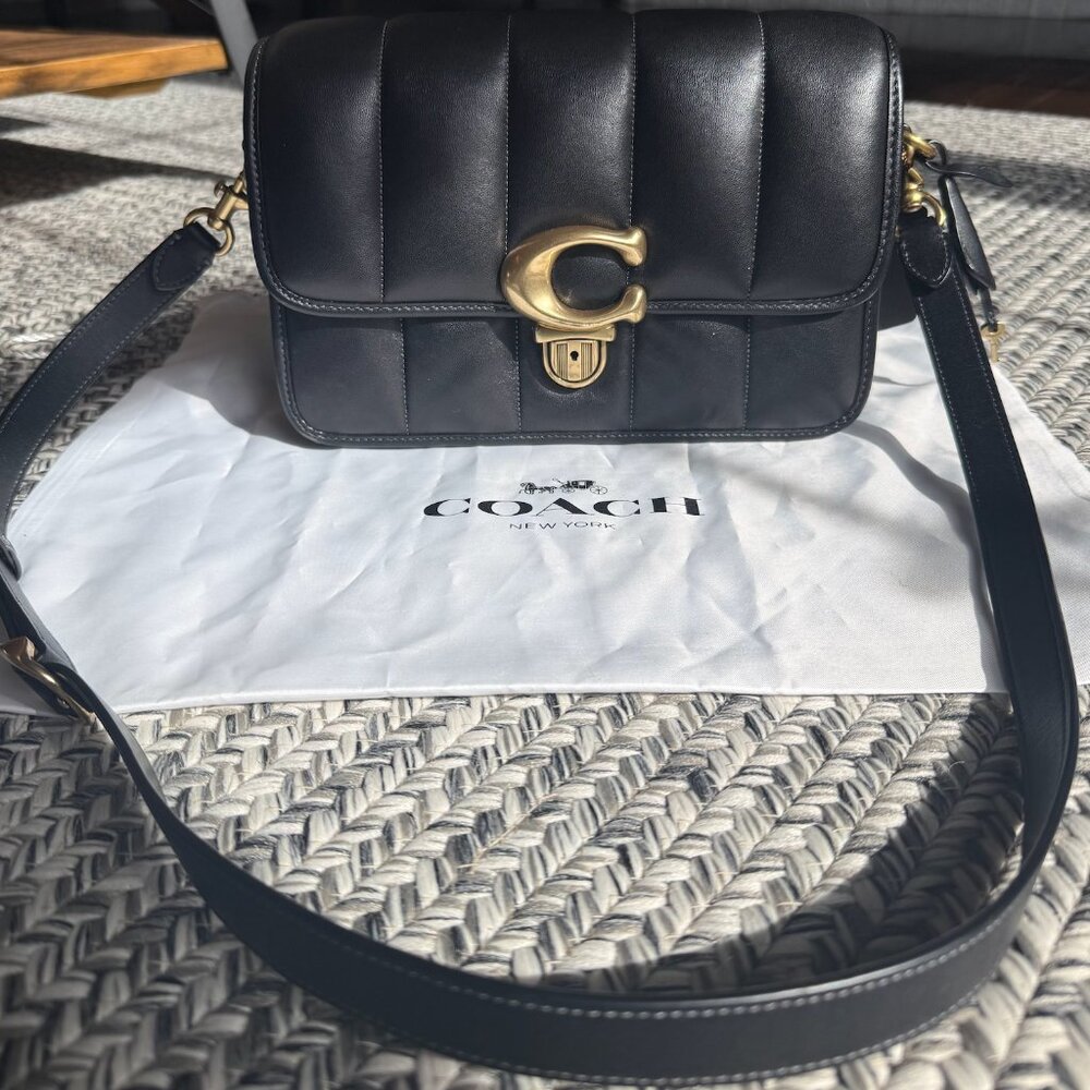 COACH Studio Shoulder Bag With Quilting